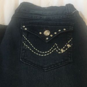 Jean with rinstones